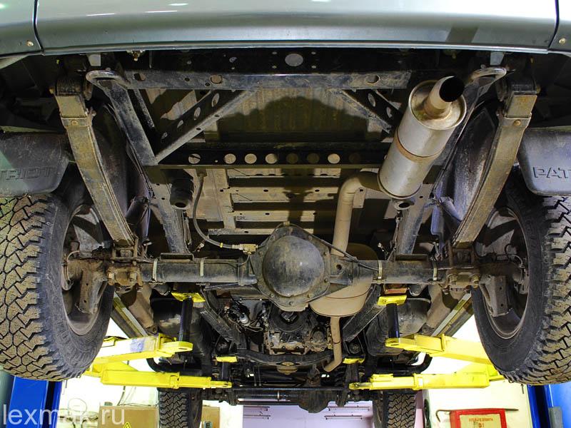 Ремонт рамы УАЗ Патриот + ремонт кузова и подвески